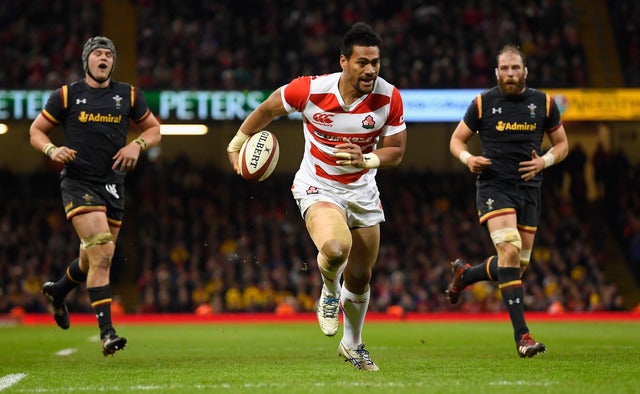 ラグビー日本代表対ウェールズ代表 参考画像（2016年11月19日）(c) Getty Images