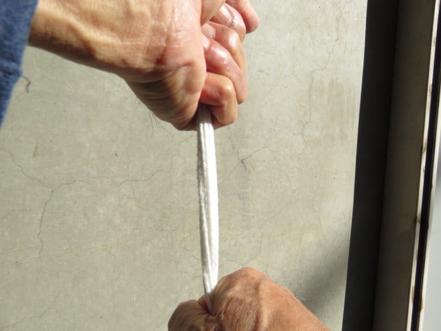 バンブーサイクルワイプは強靭で切れない