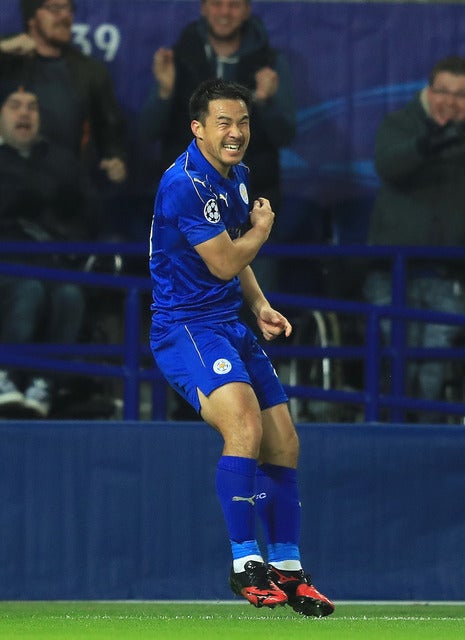 岡崎慎司 参考画像(2016年11月22日)(c) Getty Images