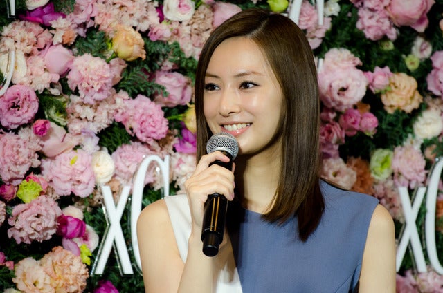 北川景子がシチズンの『xC 20th Aniniversary “はじまりのとき”オープン記念イベント』に登壇(2016年11月24日)撮影:五味渕秀行