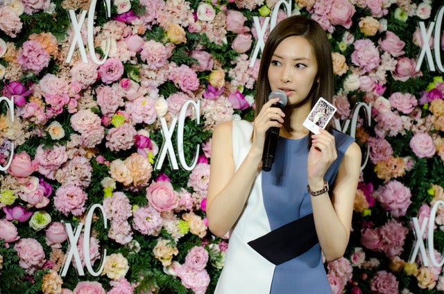 北川景子がシチズンの『xC 20th Aniniversary “はじまりのとき”オープン記念イベント』に登壇(2016年11月24日)撮影:五味渕秀行