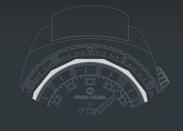 一本針のダイバーズウォッチ「レイダー・ハープーン」公開