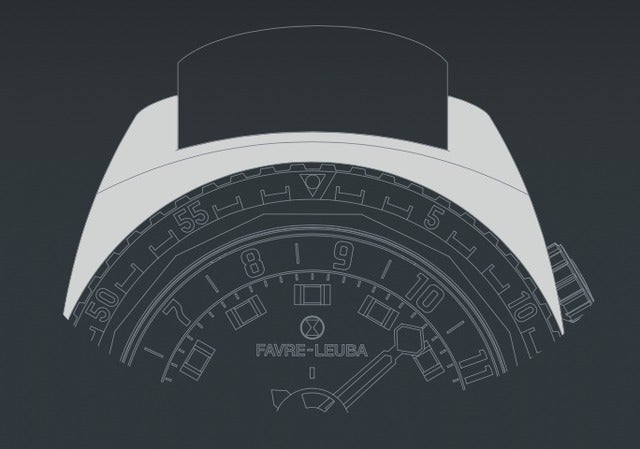 一本針のダイバーズウォッチ「レイダー・ハープーン」公開