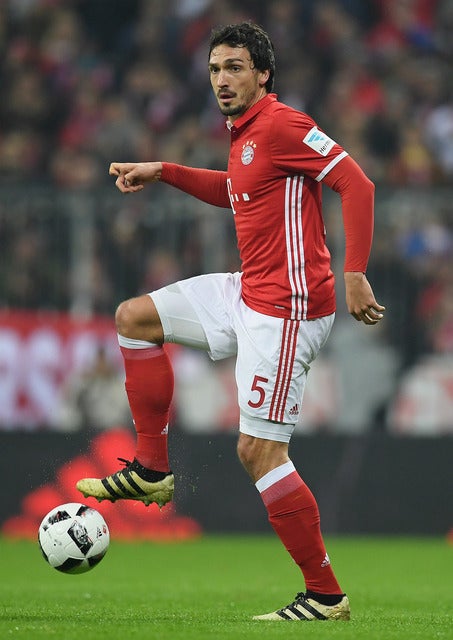 マッツ・フンメルス 参考画像（2016年11月26日）(c) Getty Images