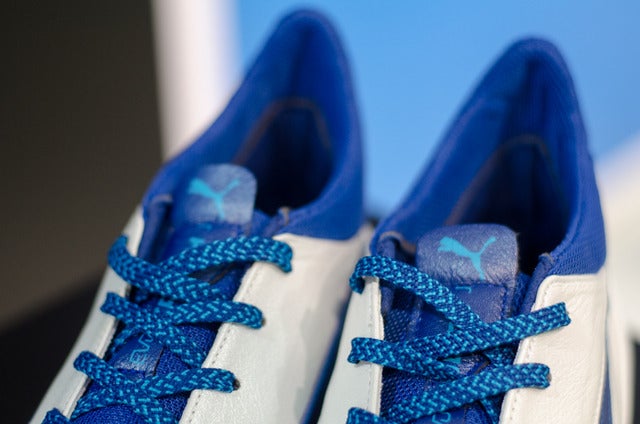 プーマの新スパイク『evo TOUCH J』撮影：五味渕秀行