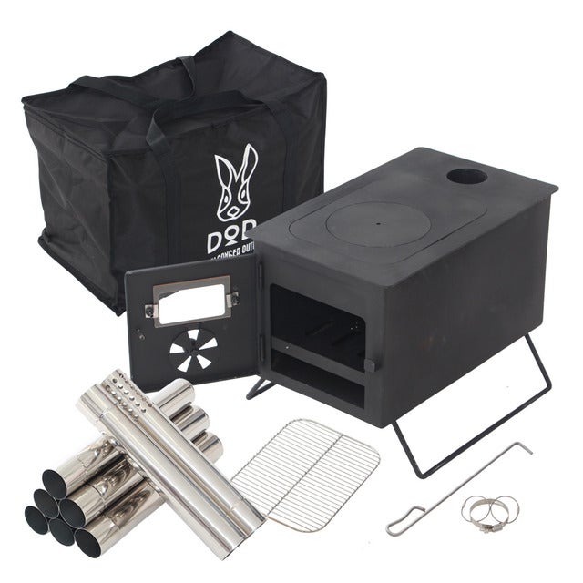 ドッペルギャンガーアウトドアのアウトドア用薪ストーブセット「はじめてのまきちゃん MS1-486」