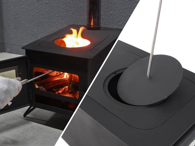 ドッペルギャンガーアウトドアのアウトドア用薪ストーブセット「はじめてのまきちゃん MS1-486」