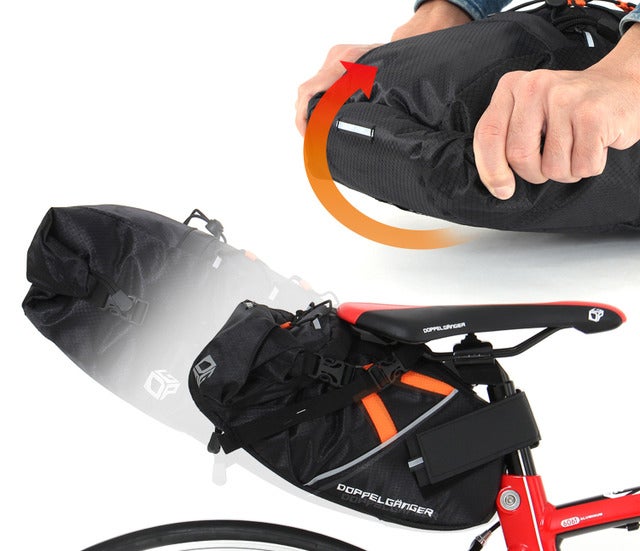 ドッペルギャンガー「大容量サドルバッグ DBS262-BK」