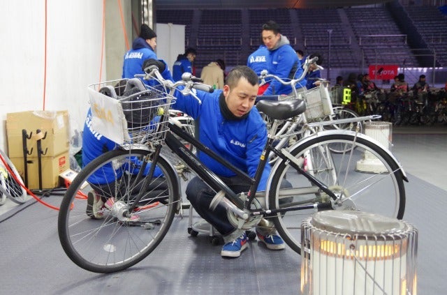 サイクルベースあさひ、ママチャリ世界選手権に協賛