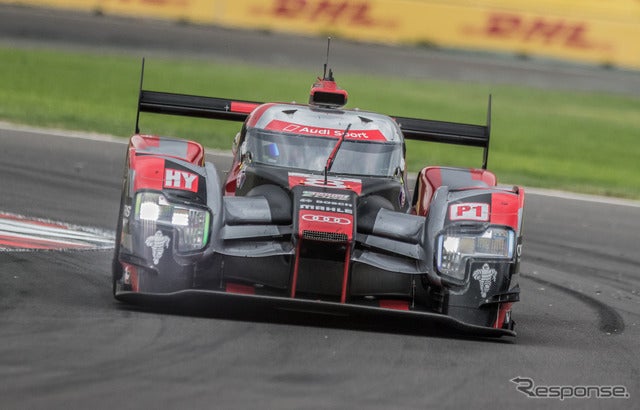 WECを戦っているアウディR18。写真：FIA WEC（2016年）
