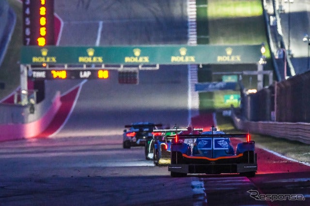 直近のアメリカ戦の模様。ナイトランもWECの魅力のひとつ。写真：FIA WEC（2016年）