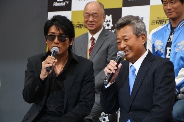 『特命係長 只野仁 AbemaTVオリジナル』完成発表会（2017年1月7日）撮影：山本有莉