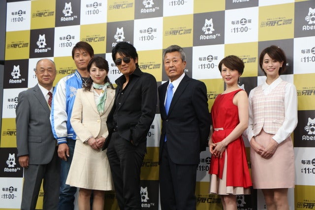 『特命係長 只野仁 AbemaTVオリジナル』完成発表会（2017年1月7日）撮影：山本有莉