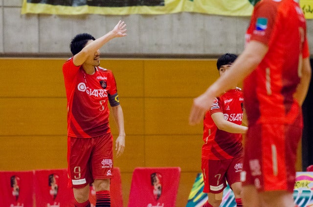 Fリーグ第27節、星翔太(バルドラール浦安)がヴォスクオーレ仙台で復帰。決勝ゴールを決めた(2017年1月7日撮影:五味渕秀行