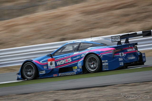 GT500クラス3位の#6 LC500。《撮影 益田和久》