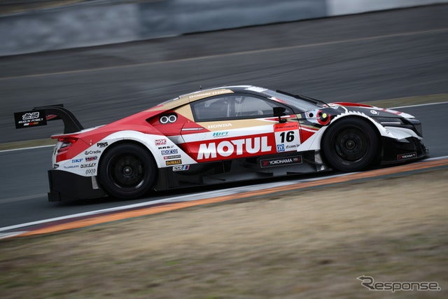 GT300クラス7位の#16 NSX-GT。《撮影 益田和久》