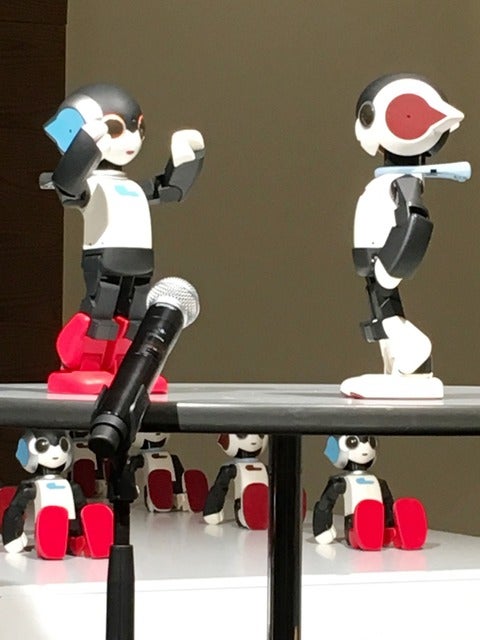 あなたも虜に？可愛さあふれるロボット『ロビ2』初お披露目
