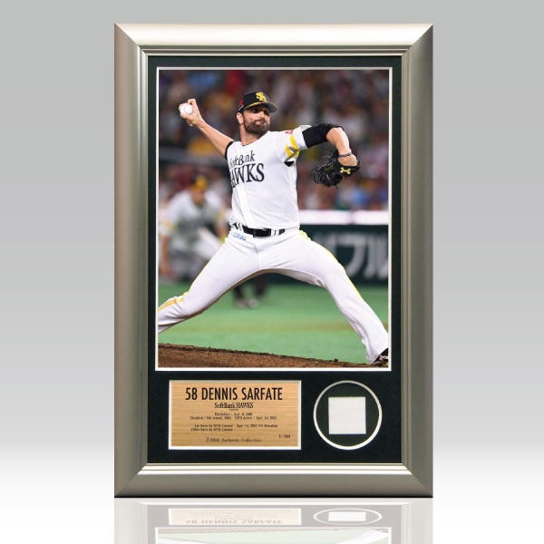 サファテ外国人通算セーブ新記録達成記念「フォトパネル」受注開始