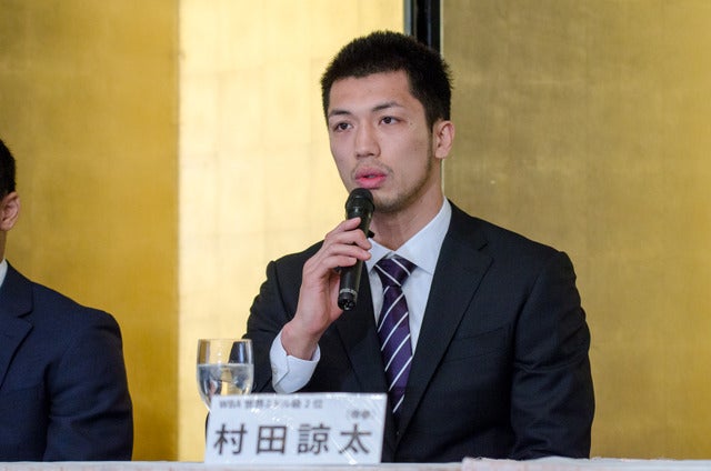 世界タイトルマッチに挑戦する村田諒太（2017年4月3日）撮影：五味渕秀行