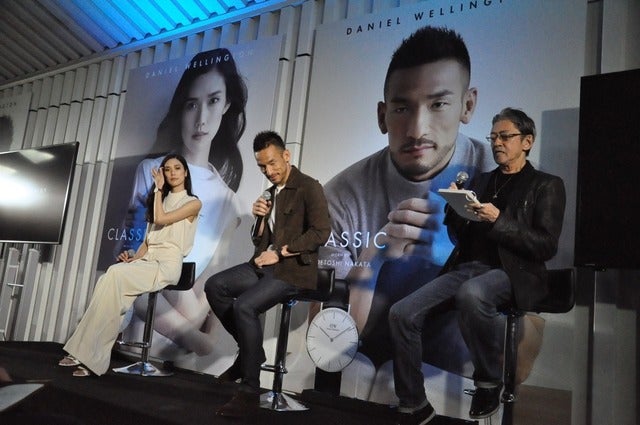 中田英寿氏が「ダニエル・ウェリントン」ブランド・パーソナリティに就任（2017年4月6日）撮影者：大日方航