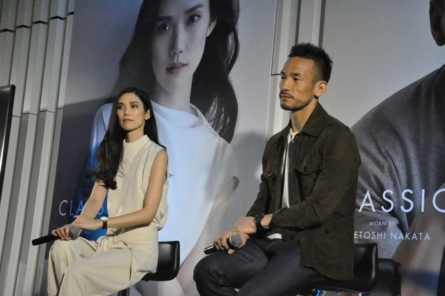 中田英寿氏が「ダニエル・ウェリントン」ブランド・パーソナリティに就任（2017年4月6日）撮影者：大日方航