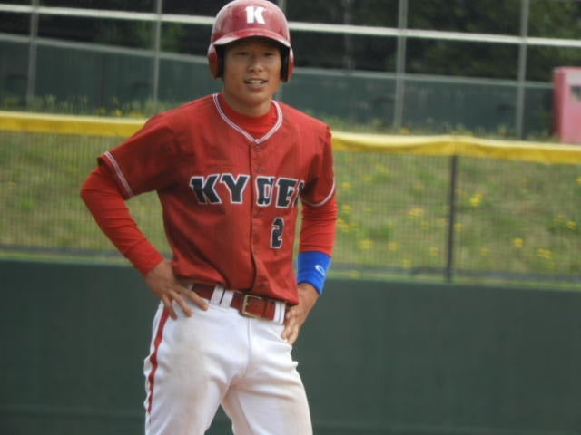 共栄大・宮澤君（３年・昌平）撮影：手束仁