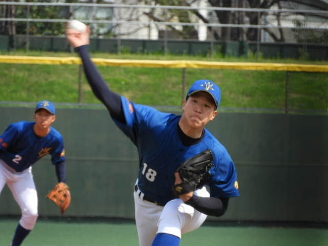 創価大・小孫君（２年・遊学館）撮影：手束仁