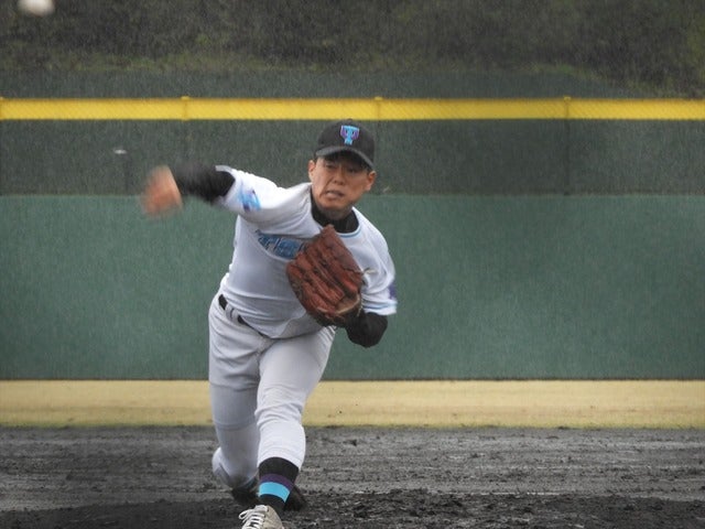 筑波大・大場遼太郎君(４年・日大三)撮影：手束仁