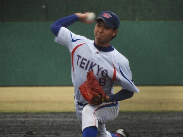 帝京大・小倉大生君(４年・岡山学芸館)撮影：手束仁