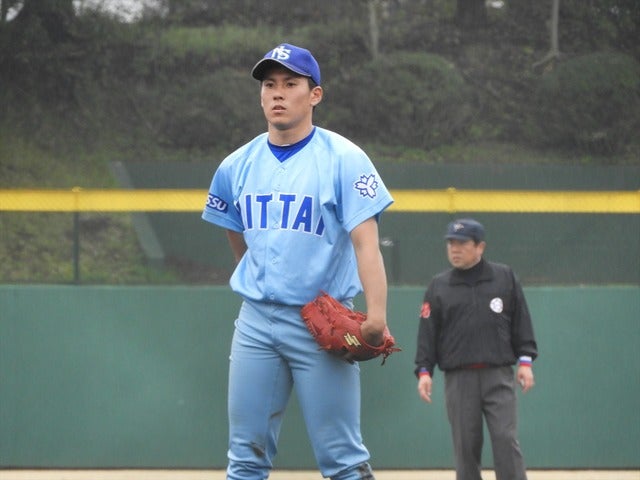 日体大・東妻勇輔君(３年・智辯和歌山)撮影：手束仁