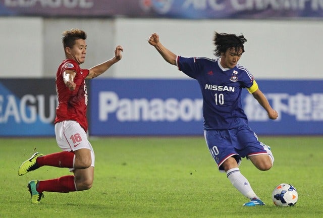 中村俊輔 参考画像(2014年4月22日)(c)Getty Images