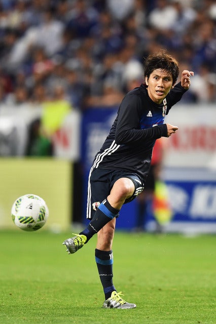 柏木陽介 参考画像（2015年6月7日）(c) Getty Images