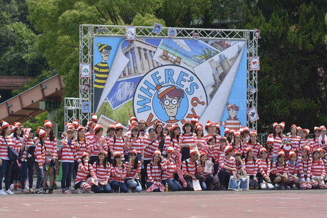 ウォーリーの落し物を探すファンラン「ウォーリーラン 東京」6月開催
