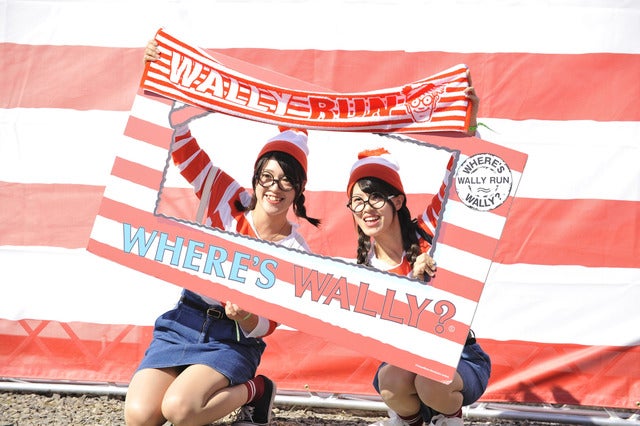 ウォーリーの落し物を探すファンラン「ウォーリーラン 東京」6月開催