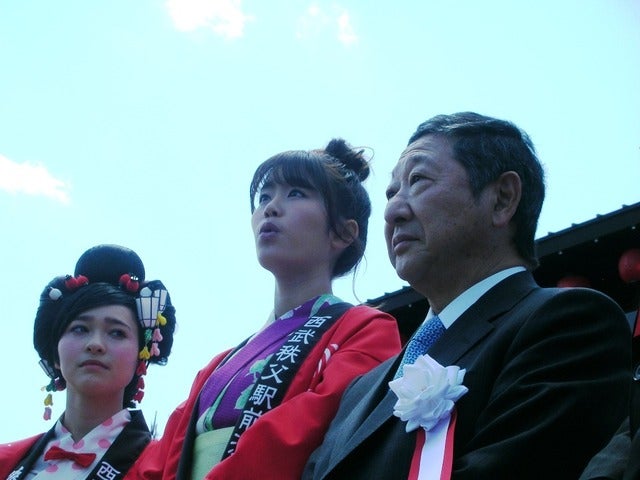 西武秩父駅前温泉　祭の湯　開業式典撮影者：大日方航