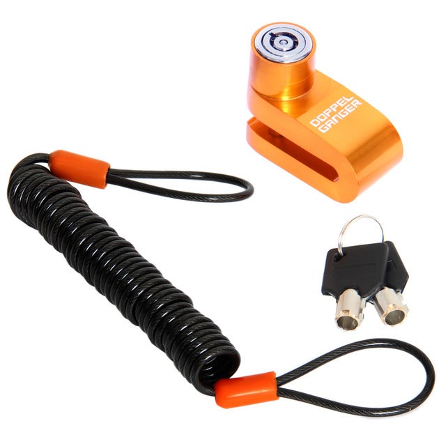 手のひらサイズの自転車・バイク用ロック「コンパクトディスクロック」発売