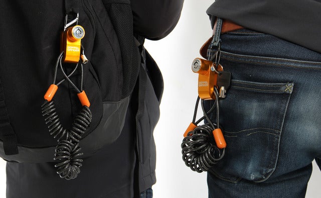 手のひらサイズの自転車・バイク用ロック「コンパクトディスクロック」発売