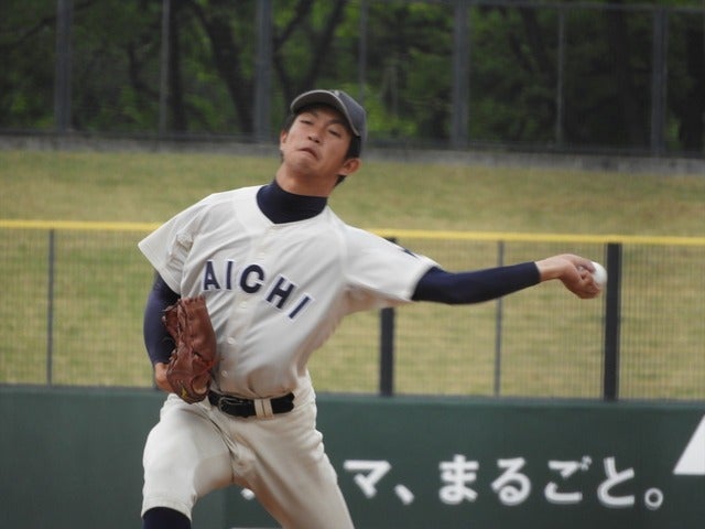 愛知大・和久田君（4年・大垣日大）撮影：手束仁