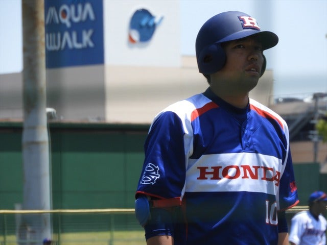 Honda鈴鹿・畔上翔（日大三→法政大）撮影：手束仁