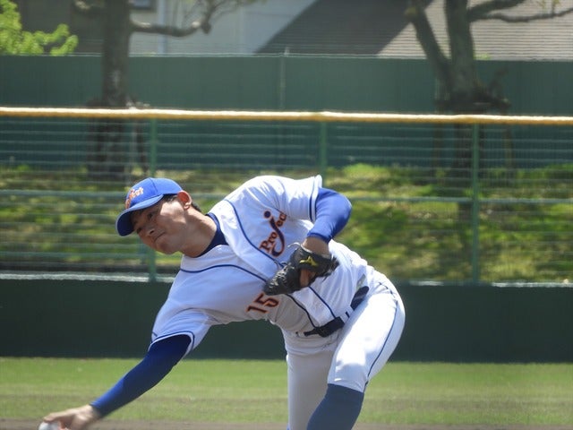 ジェイプロジェクト・藤井晃介（横浜商大高→桐蔭横浜大）撮影：手束仁