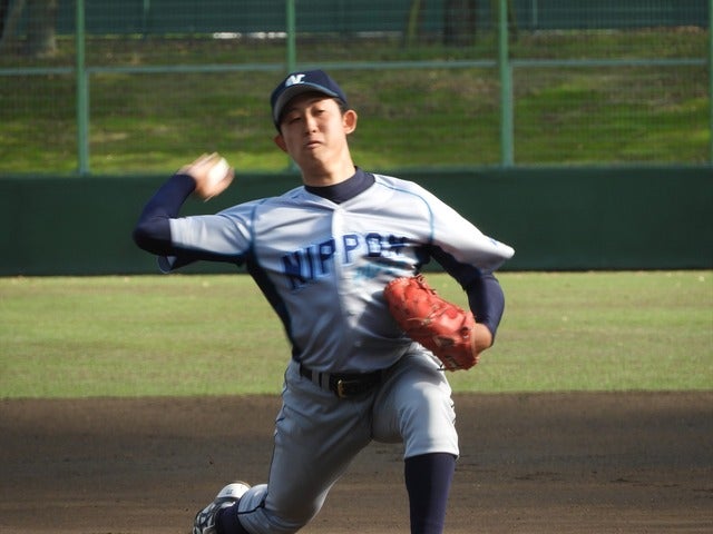 日本製紙石巻・西藤昭太（鵡川→道都大）撮影：手束仁