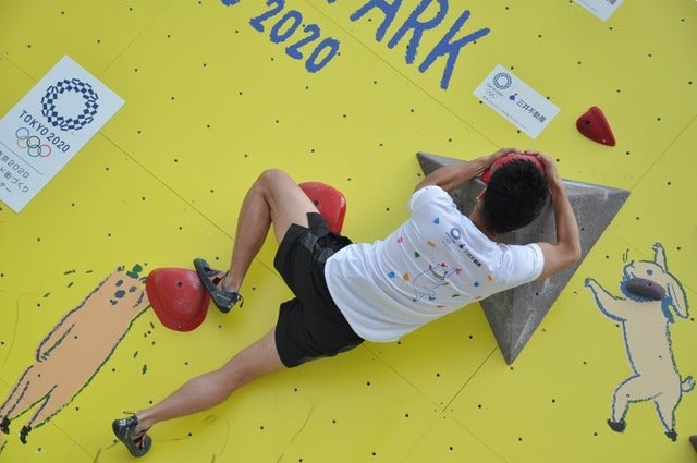 武井壮「2030年までに東京のすべての壁でボルダリングを」撮影者：大日方航