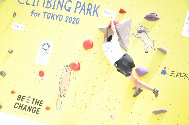 武井壮「2030年までに東京のすべての壁でボルダリングを」撮影者：大日方航