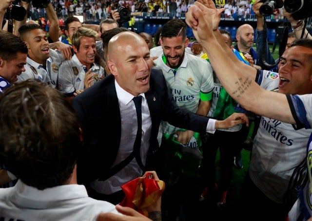 レアルが5シーズンぶりのリーガ制覇（2017年5月21日）（c）Getty Images