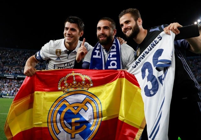 レアルが5シーズンぶりのリーガ制覇（2017年5月21日）（c）Getty Images