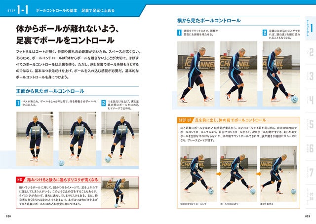 現役日本代表Fリーガーによるフットサル技術書「個人技完全マスター」発売