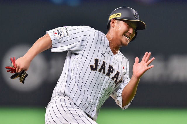 中田翔 参考画像（2015年11月8日）(c) Getty Images