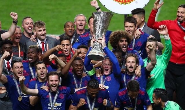 マンチェスター・ユナイテッドがEL初制覇（2017年5月24日）(c) Getty Images