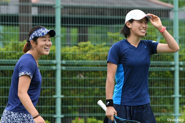 細沼千紗と森崎可南子の大学生コンビが第1シードを倒して準決勝へ 軽井沢国際女子 テニス スポーツブル スポブル