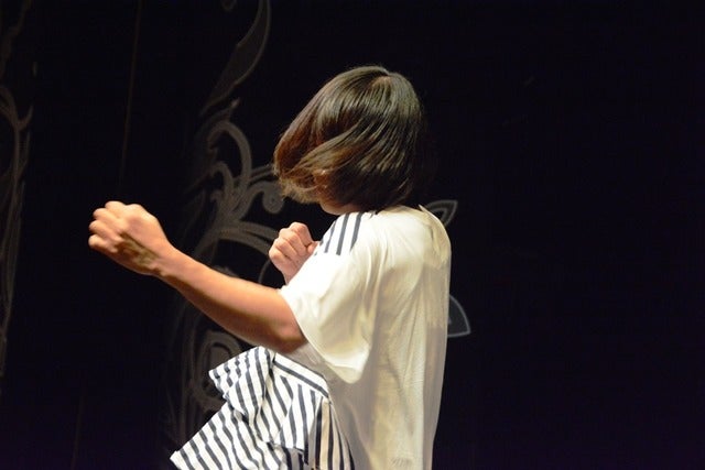 元アマチュア女子ボクシング選手の「しずちゃん」こと南海キャンディーズの山崎静代さん撮影者:大日方航